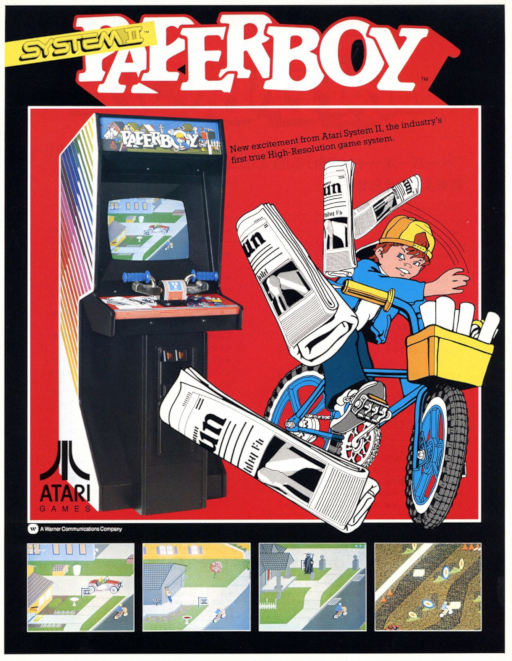 Paperboy (rev 3) MAME2003Plus Game Cover